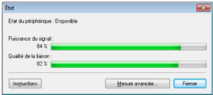 CANON MG3255 - Surveillance de l'etat du réseau sans fil - 1