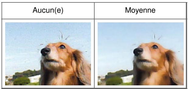 CANON MG3255 - Réduction de l'aspect granuleux - 1