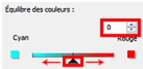 CANON MG3255 - Équilibre des couleurs - 1