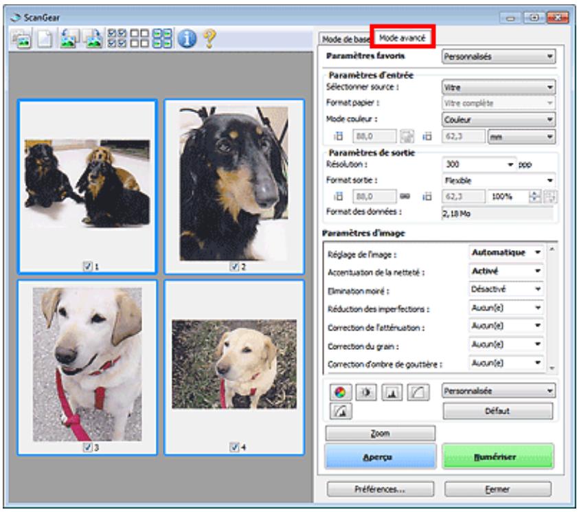 CANON MG3255 - Mode avancé - 1