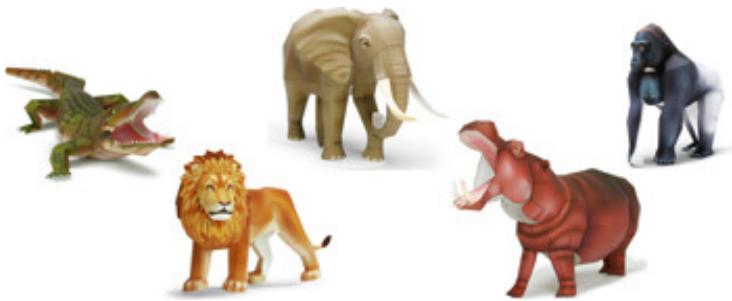 CANON MG3255 - Impression de modèles en papier - 1