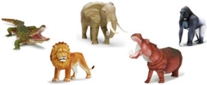 CANON MG3255 - Impression de modèles en papier - 1