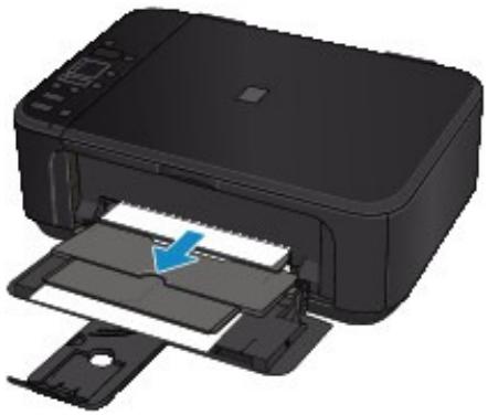 CANON MG3255 - Retirez doucement le papier. - 1