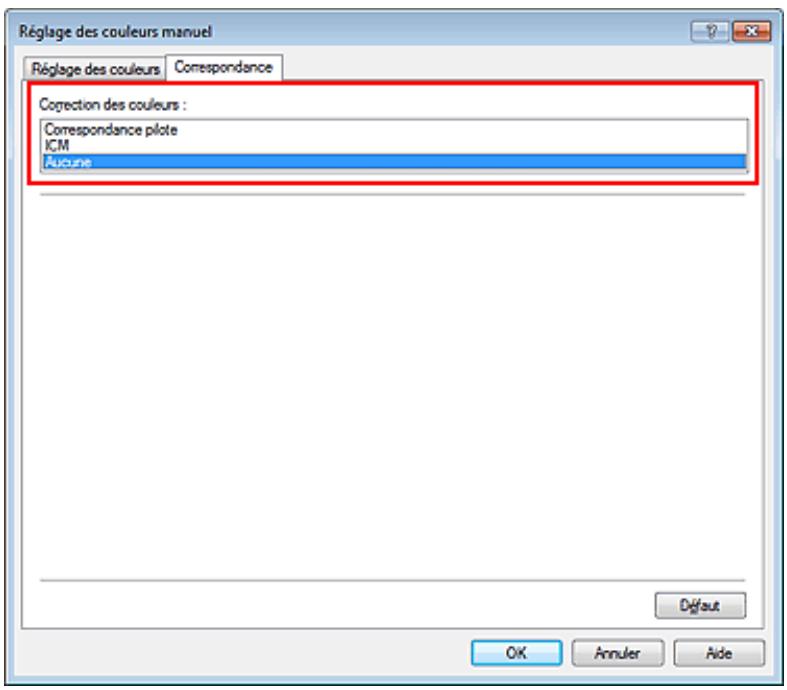 CANON MG3255 - Définition d'un profil ICC à partir d'une application et impression des données - 1