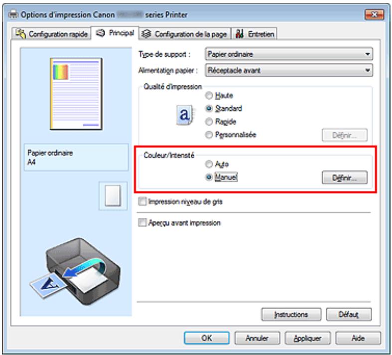 CANON MG3255 - Réglage du contraste - 3