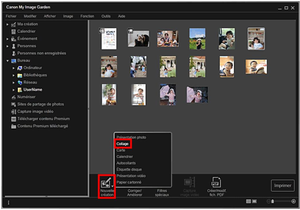 CANON MG3255 - Impression de collages - 2