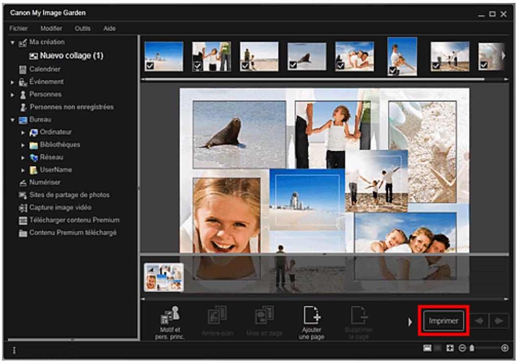 CANON MG3255 - Cliquez sur Imprimer. - 1