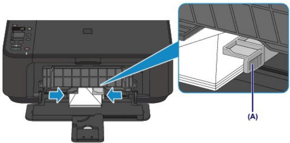 CANON MG3255 - Chargez les enveloppes. - 5