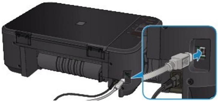 CANON MG3255 - Connexion de la machine à l'ordinateur avec un cable USB - 1