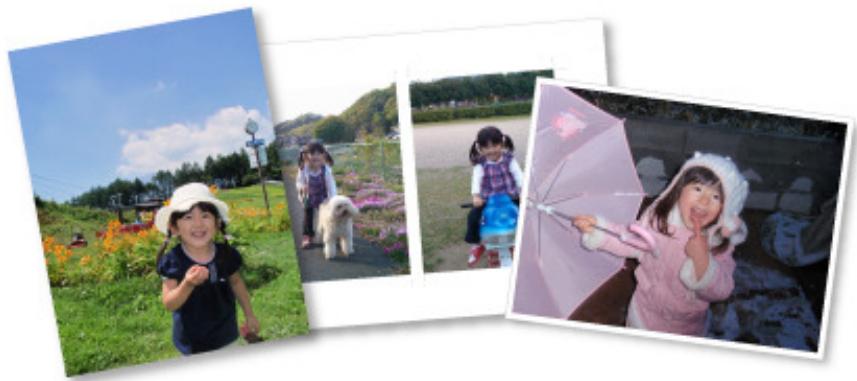 CANON MG3255 - Impression de photos dans différentes presentations - 1