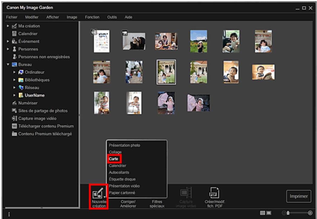 CANON MG4250 - Impression de cartes - 2