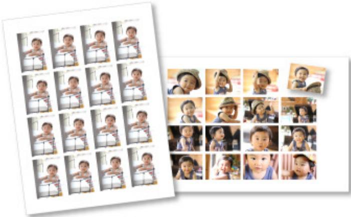 CANON MG4250 - Impression d'autocollants - 1