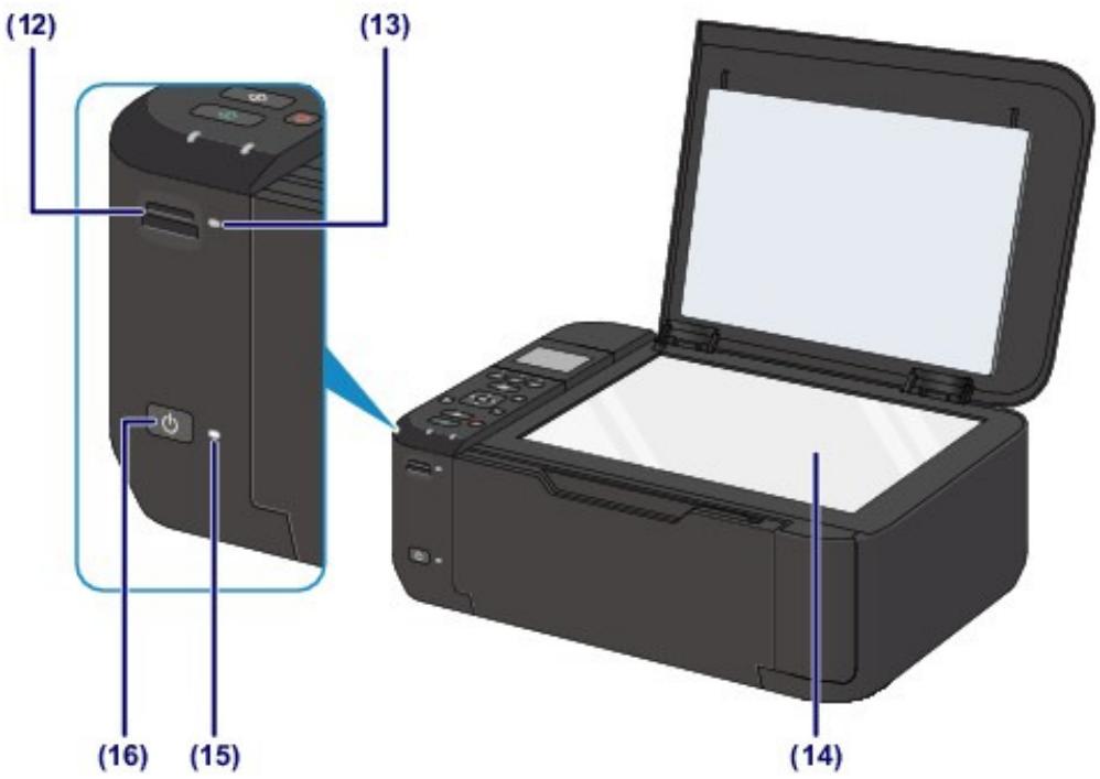 CANON MG4250 - extension du bac de sortie papier - 1
