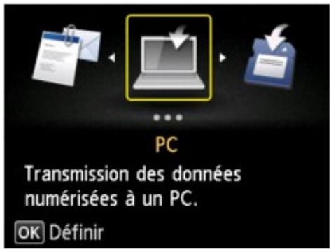 CANON MG4250 - Joindre des données numériées à un courrierlectronique à l'aide du panneau de contrôle de la machine - 2