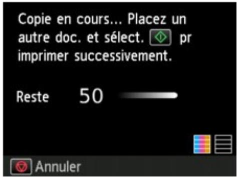 CANON MG4250 - Ajout de la tâche de copie (Résservation de la copie) - 1
