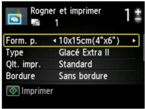CANON MG4250 - Écran Paramètres impression - 2