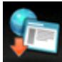 CANON MG4250 - Sélectionnez Service web (Web service) sur l'écran ACCUEIL. - 1