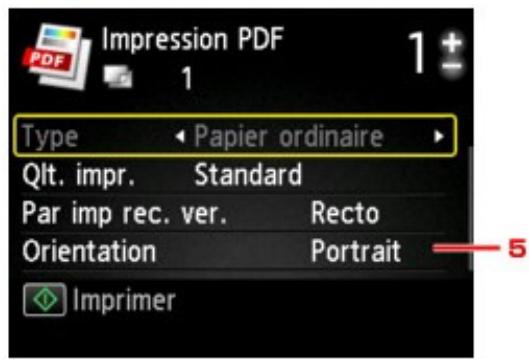 CANON MG4250 - Définisse les paramètres selon vos besoin. - 2