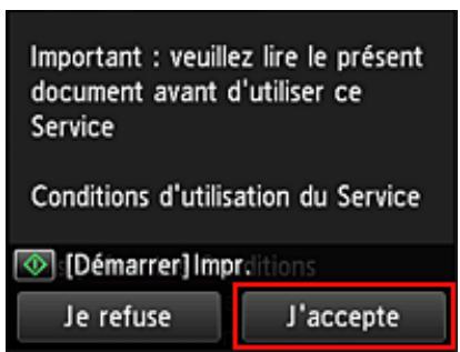 CANON PIXMA 7550 - Préparation à l'utilisation de_PIXMA Cloud Link à partir de votre Imprimante - 4