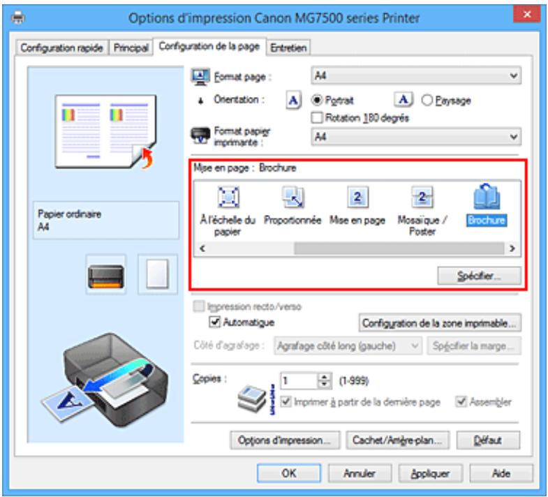 CANON PIXMA 7550 - Impression de brochure - 2