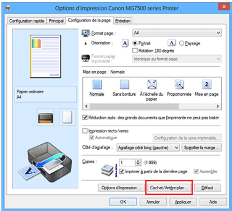 CANON PIXMA 7550 - Impression d'un cachet - 1