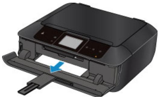 CANON PIXMA 7550 - Retirez doucement le papier. - 1