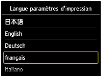 CANON PIXMA 7550 - Imprimez les informations d'enregistrement depuis l'imprimante - 2