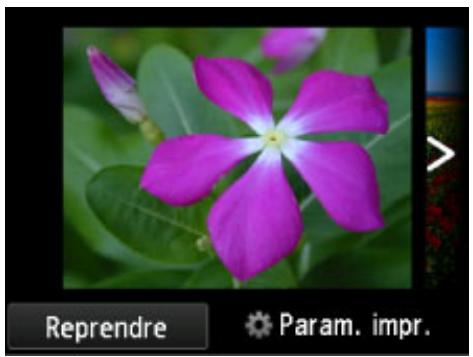 CANON PIXMA 7550 - Lors de l'impression de photos - 1