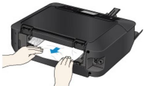 CANON PIXMA 7550 - Tirez doucement sur le papier. - 1
