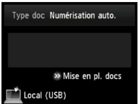 CANON PIXMA 7550 - Transfert des données numériées sur un ordinateur à l'aide du panneau de contrôle de la machine - 1