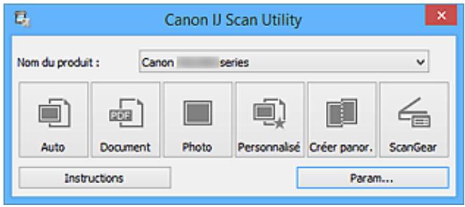 CANON PIXMA 7550 - Qu'est-ce que IJ Scan Utility (logiciel du scanner)? - 1