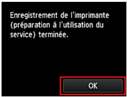 CANON PIXMA 7550 - Préparation à l'utilisation de_PIXMA Cloud Link à partir de votre Imprimante - 2