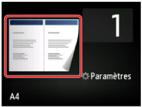 CANON PIXMA 7550 - Copie de deux pages sur une seule feuille - 2