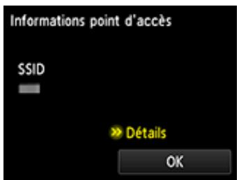 CANON PIXMA 7550 - Connexion sans point d'accès (Windows XP) - 7