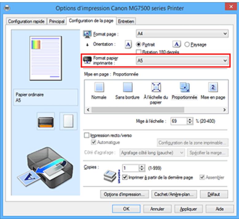 CANON PIXMA 7550 - Impression proportionnée - 3