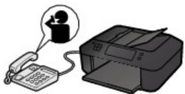 CANON PIXMA MX475 - - Si l'appel est un appel vocal : - 2