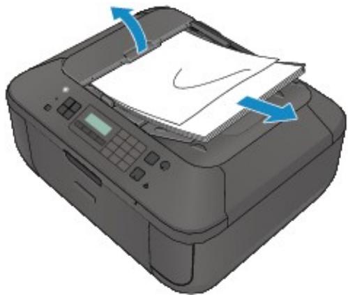 CANON PIXMA MX475 - - Si l'original est coincé dans le CAD : - 1