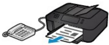 CANON PIXMA MX475 - - Si l'appel est un fax : - 2