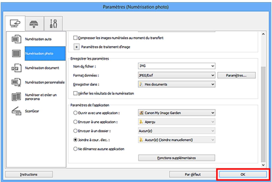 CANON PIXMA MX475 - Cliquez sur OK. - 1