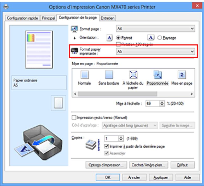 CANON PIXMA MX475 - Impression proportionnée - 3