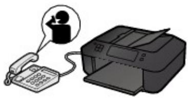 CANON PIXMA MX475 - - Si l'appel est un fax : - 2