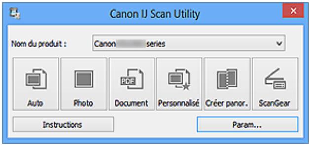 CANON PIXMA MX475 - Qu'est-ce que IJ Scan Utility (logiciel du scanner) ? - 1