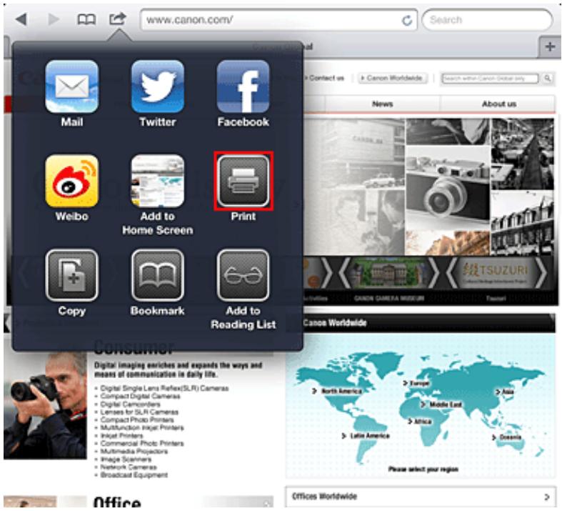 CANON PIXMA MX475 - Impression avec AirPrint - 2