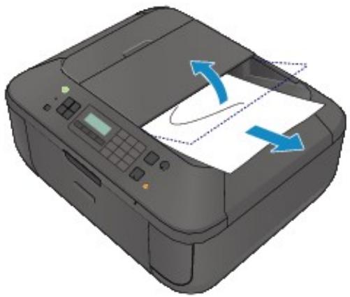 CANON PIXMA MX475 - - Si l'original est coincé dans le CAD (du côté de l'alimentation papier) : - 1