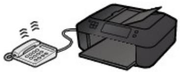 CANON PIXMA MX475 - - Si l'appel est un fax : - 1