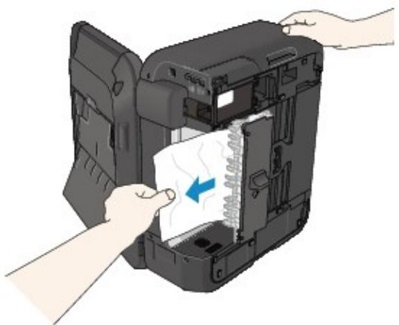 CANON PIXMA MX475 - Retirez doucement le papier coincé. - 1