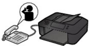 CANON PIXMA MX475 - - Si l'appel est un appel vocal : - 2