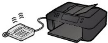 CANON PIXMA MX475 - - Si l'appel est un appel vocal : - 1