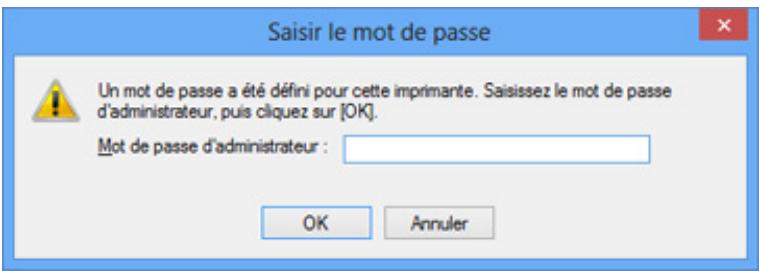 CANON MG 3650 - L'écran Saisir le mot de passer s'affiche pendant la configuration - 2