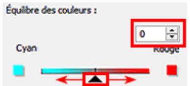 CANON MG 3650 - Équilibre des couleurs - 1